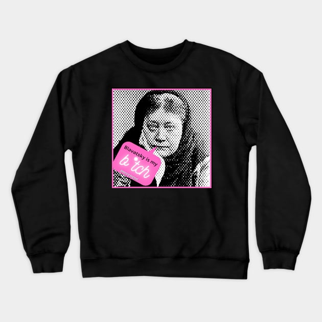 MONSTEROlogist: Blavatsky Crewneck Sweatshirt by MonsterOlogy Podcast